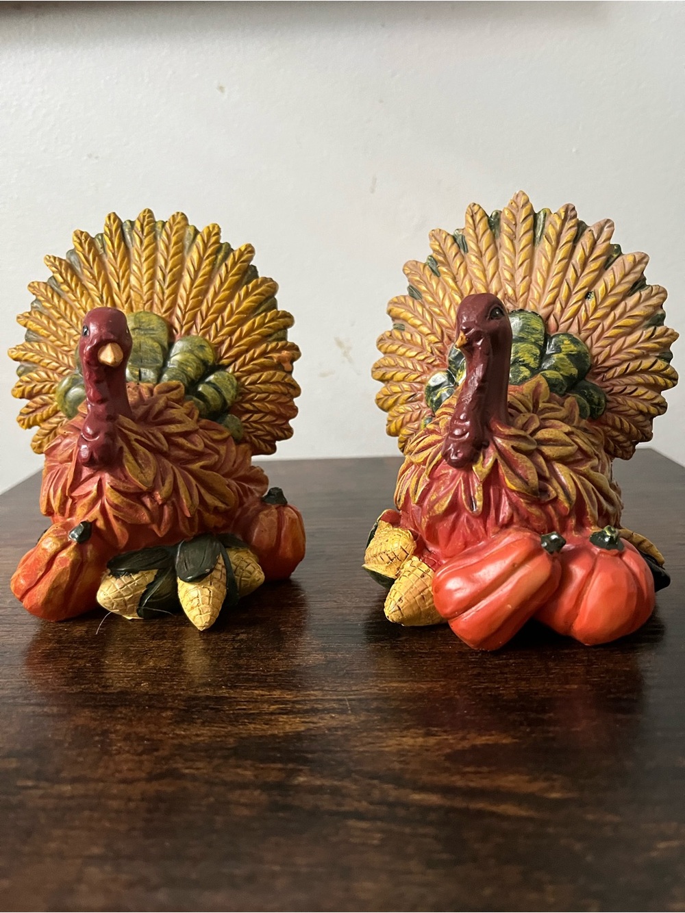 Gooble Gooble Thanksgiving Turkey Decor Set NWT Pumpkins Fall Decoration